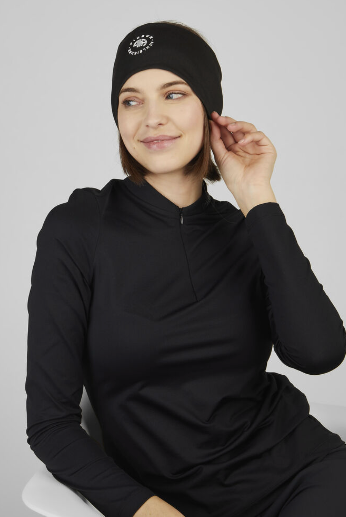 Bandeau athleisure, Black - Pikeur