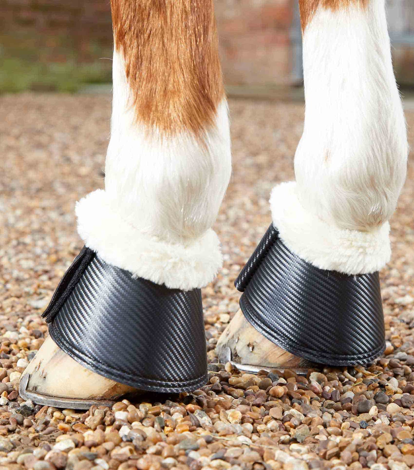 Cloches Carbon Wrap Techno wool, noir - Premier Equine