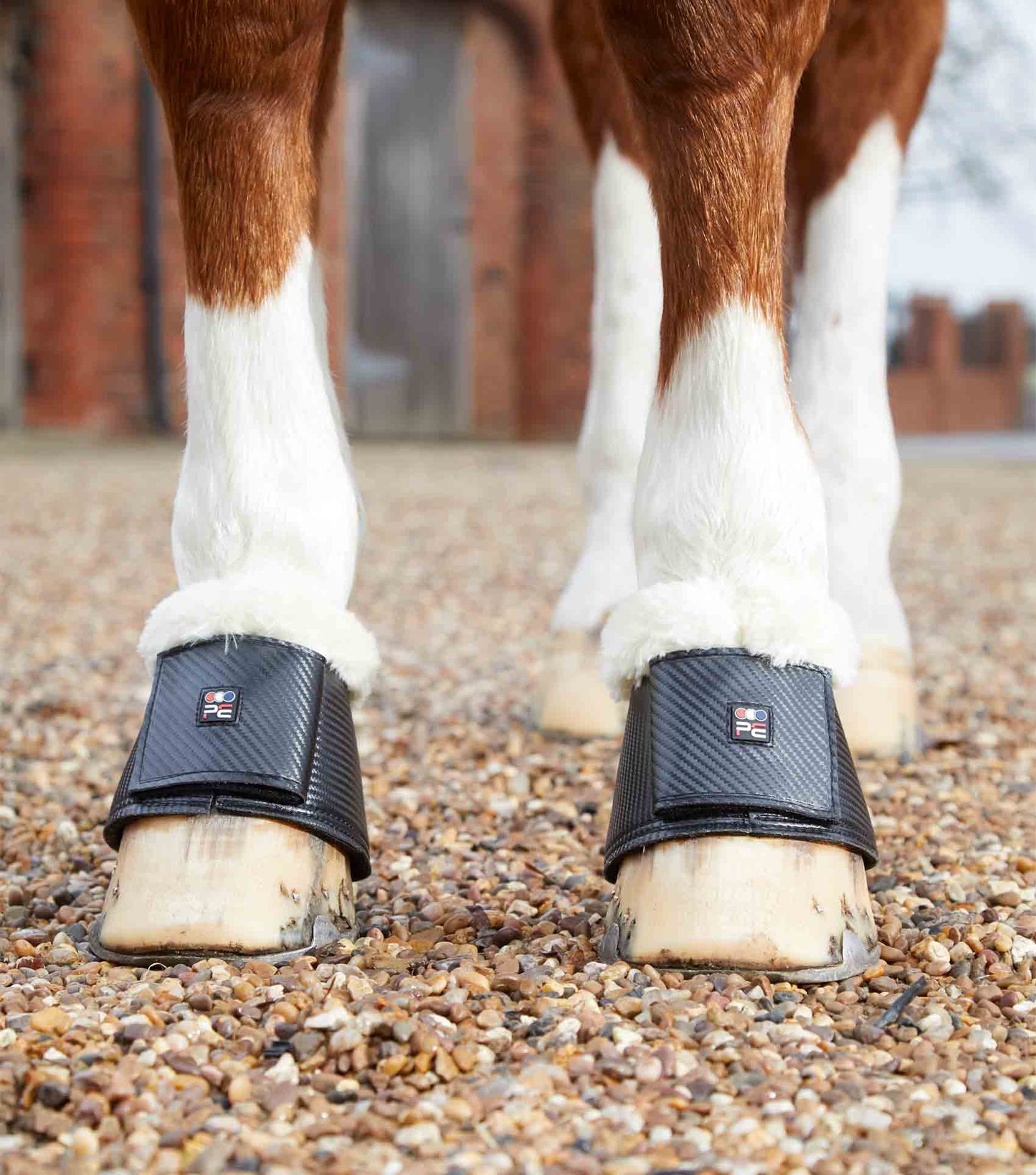 Cloches Carbon Wrap Techno wool, noir - Premier Equine