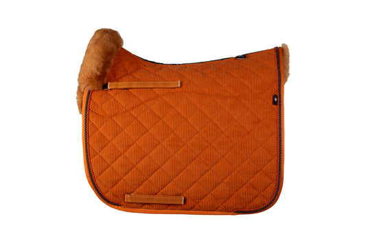 Tapis tissu velours côtelé nougat - Mattes KH25