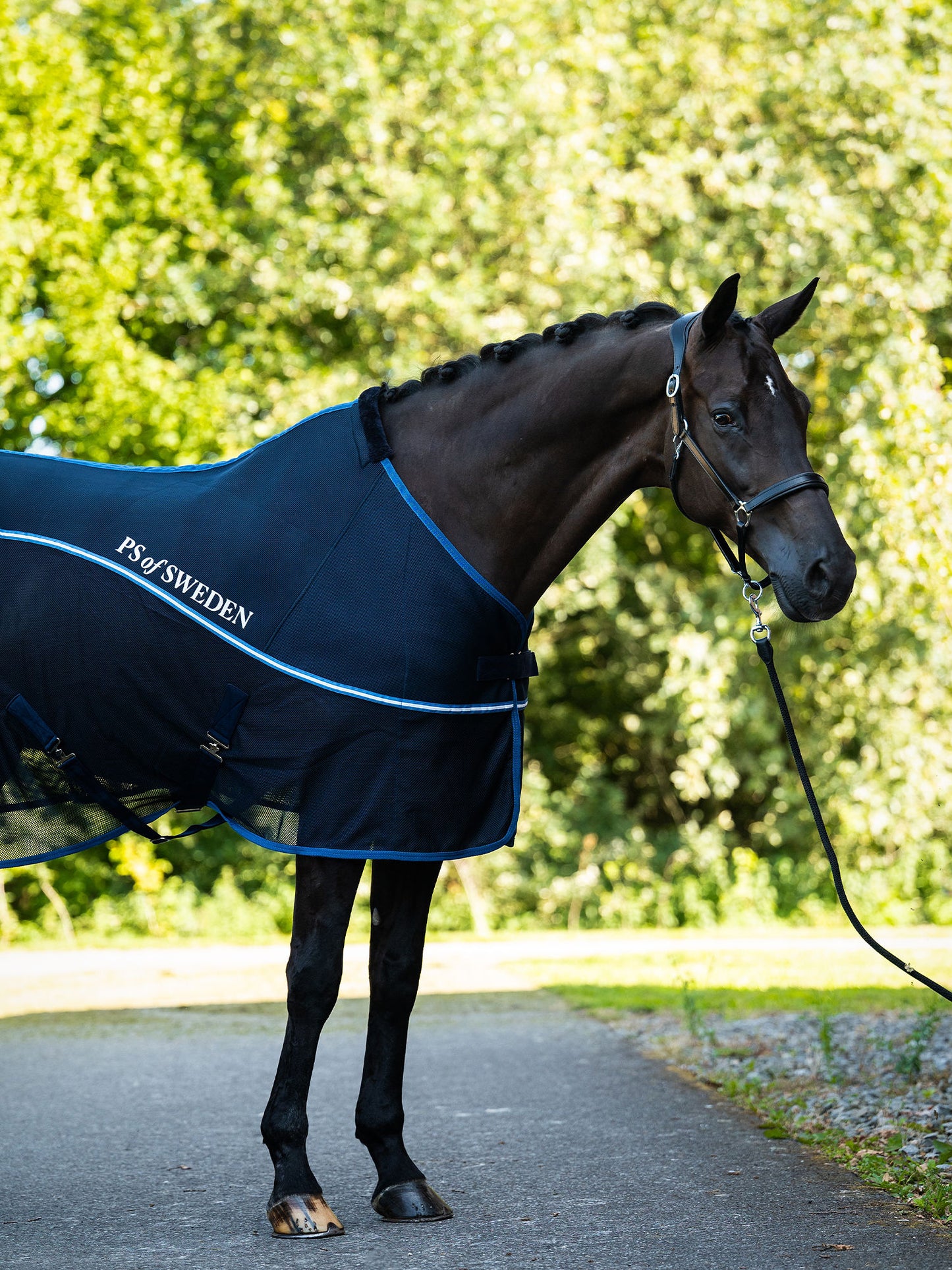 Chemise Cooling Rug, Navy - Ps of Sweden FW 23