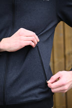 Veste homme Emanuele, Nero Mélange - Animo