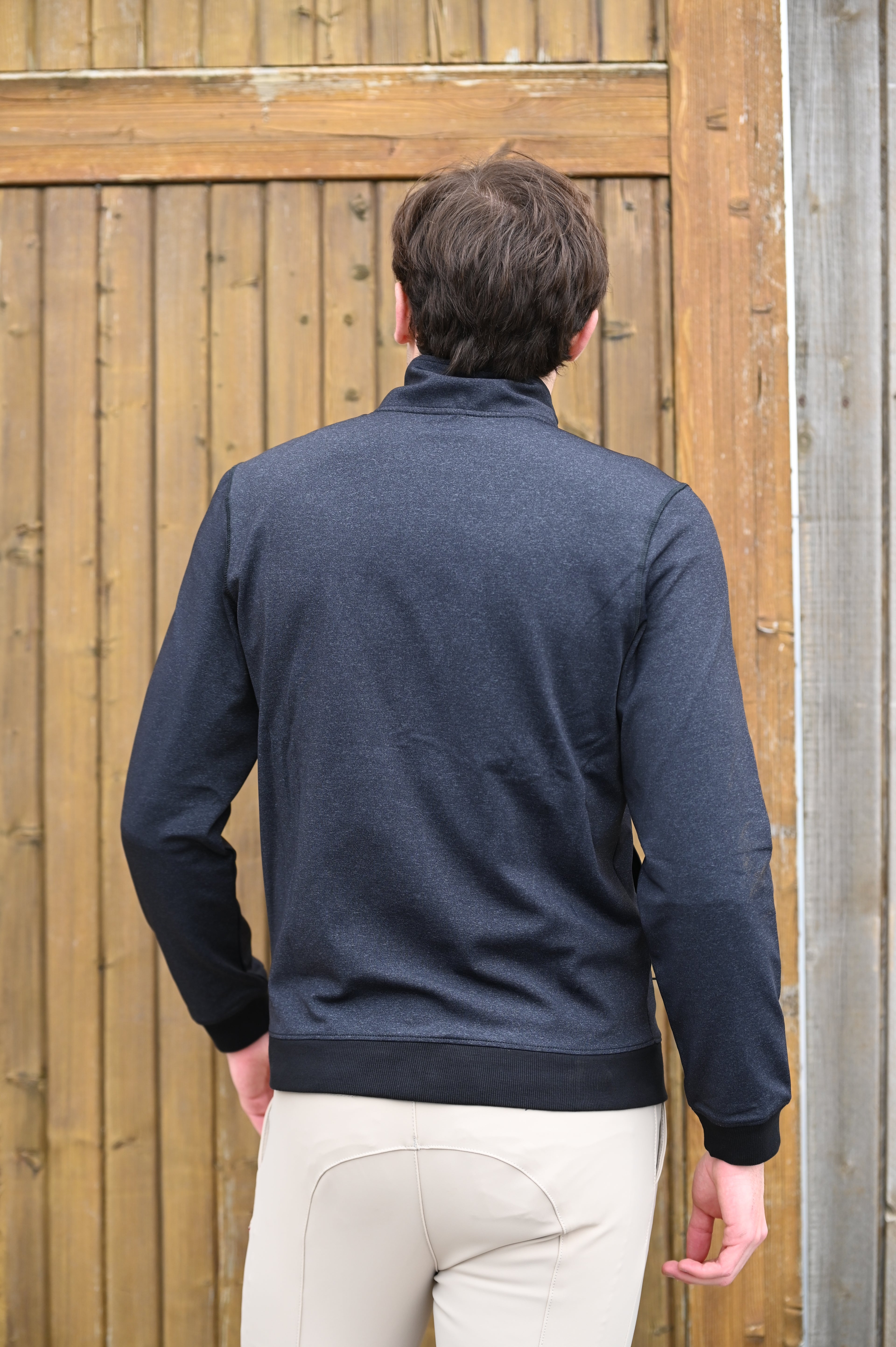 Veste homme Emanuele, Nero Mélange - Animo