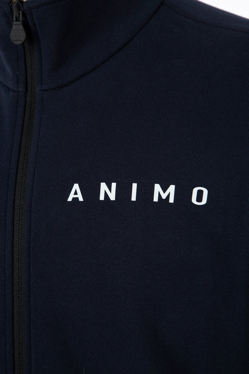 Animo Veste en coton homme Ecate, Blu navy