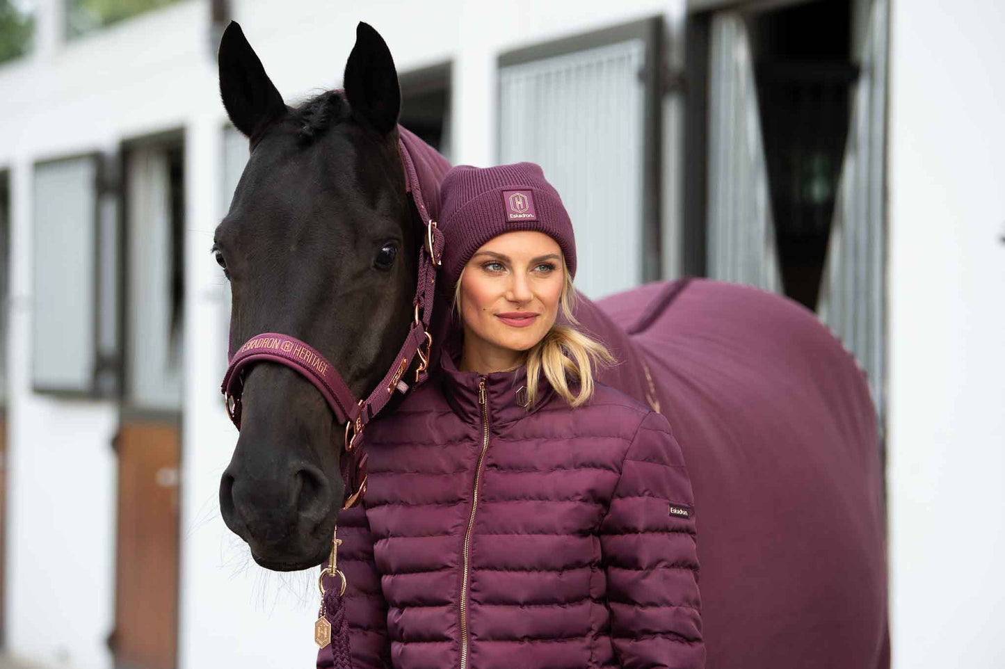 Doudoune Quilt-Jacket, cassis - Eskadron Fanatics 23/24