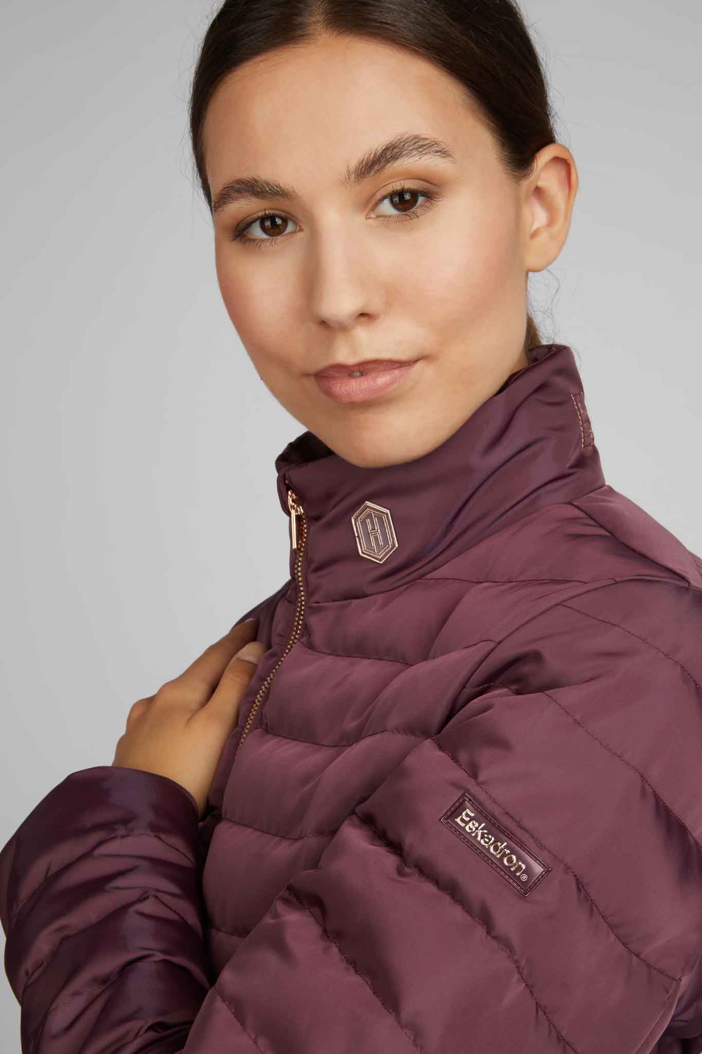 Doudoune Quilt-Jacket, cassis - Eskadron Fanatics 23/24