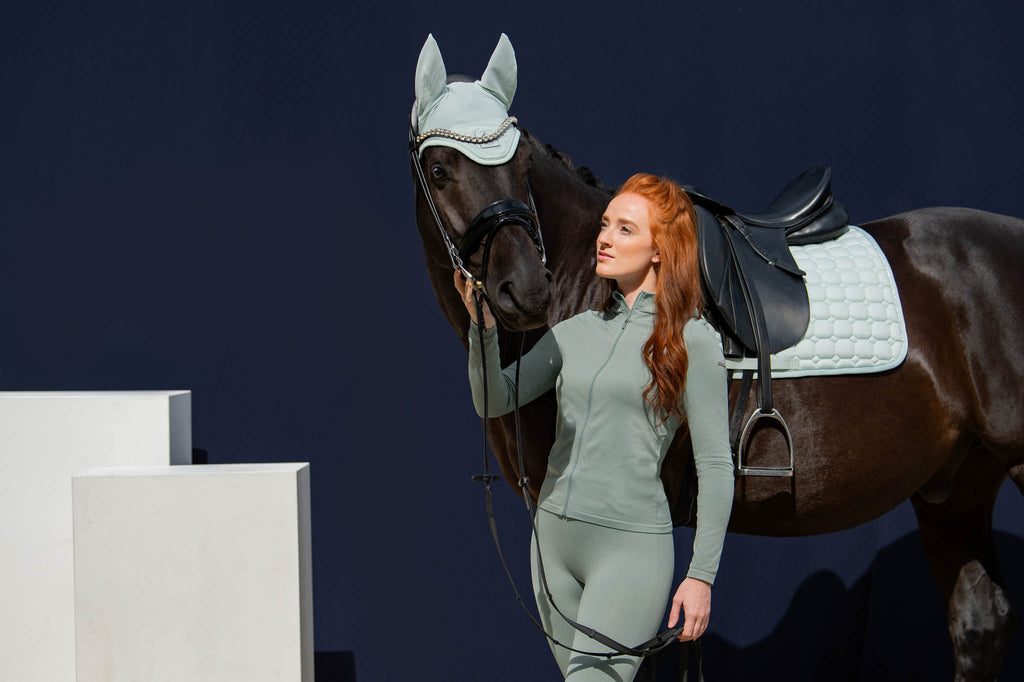 Tapis Cotton, powder green - Eskadron Classic Sport