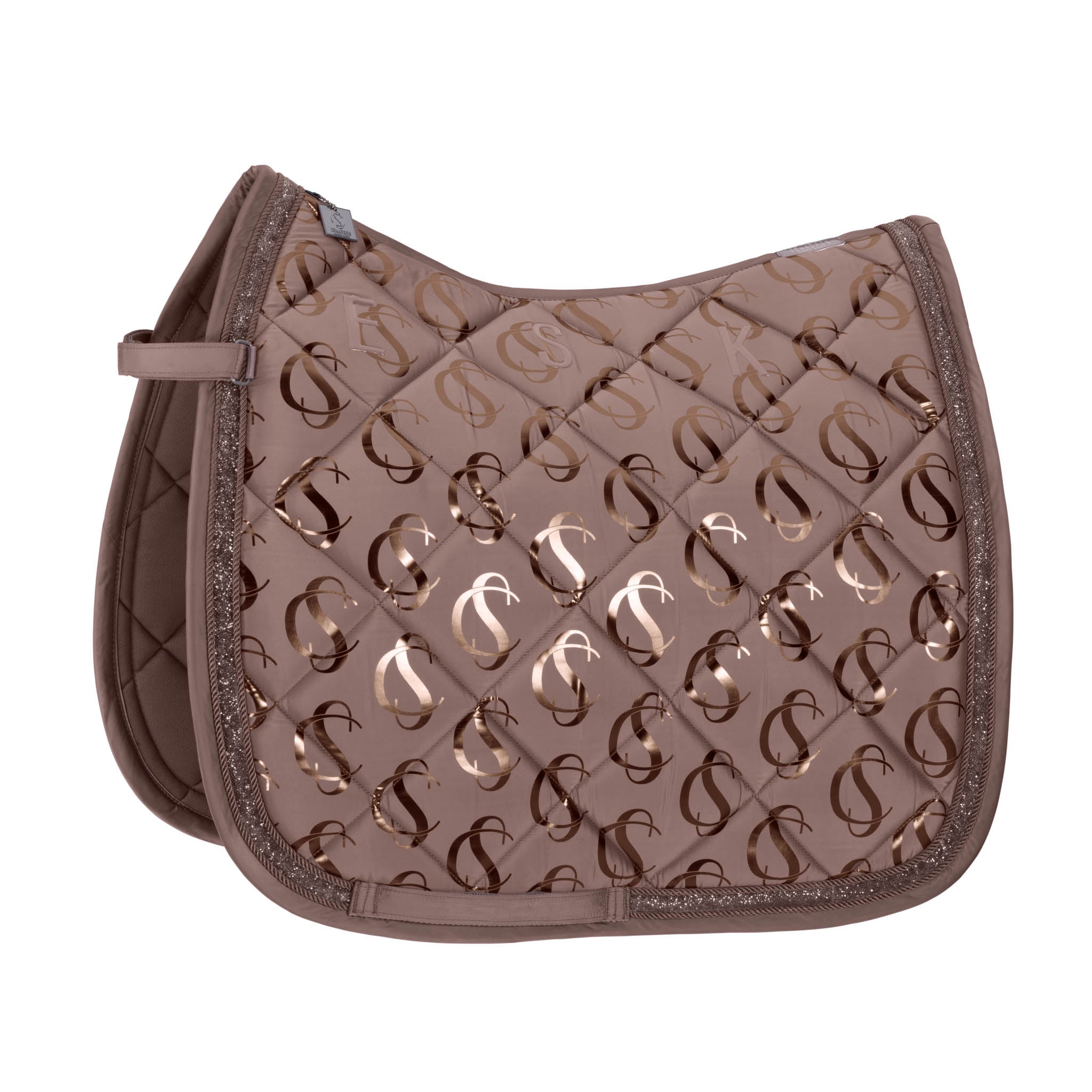 Tapis Glossy Jewel, Deep taupe - Eskadron Classic Sport