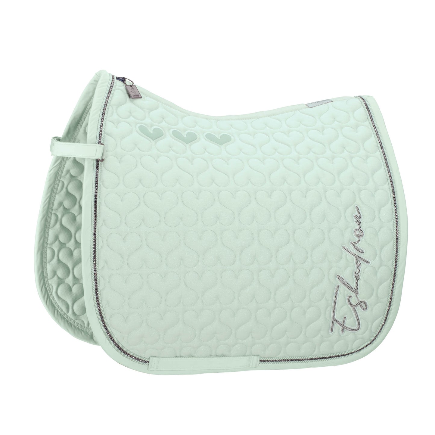 Tapis Cotton Glitter Crystal, powder green - Eskadron Classic Sport SS2024