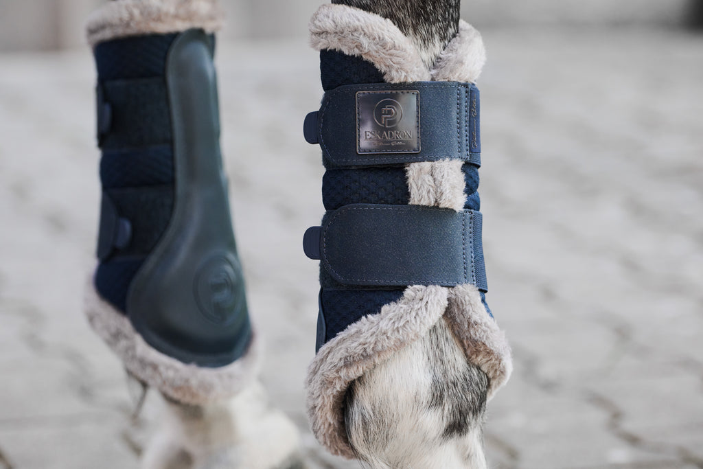 Guêtres Mesh Fauxfur - Eskadron Platinum