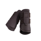 Guêtres Faux Leather, teak brown - Eskadron Platinum