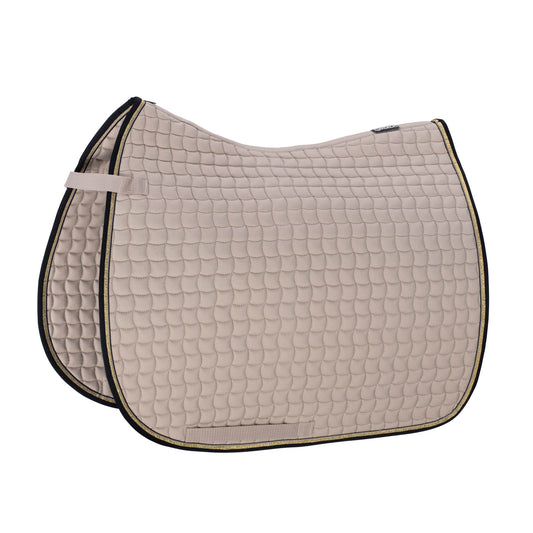 Plain White Cotton Saddle Pad - Eskadron