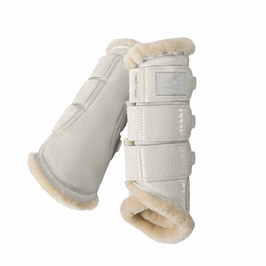 Croco Fauxfur Gaiters - Eskadron Platinum 22/23