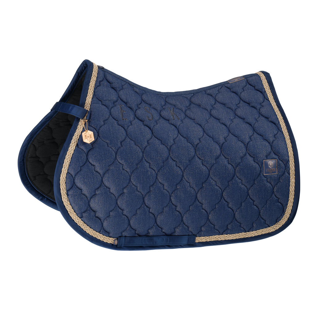 Eskadron Tapis Coton Glitter, true blue