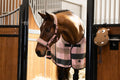 Chemise sweat rug Fleece check, rose-smoky taupe - Eskadron platinum 25