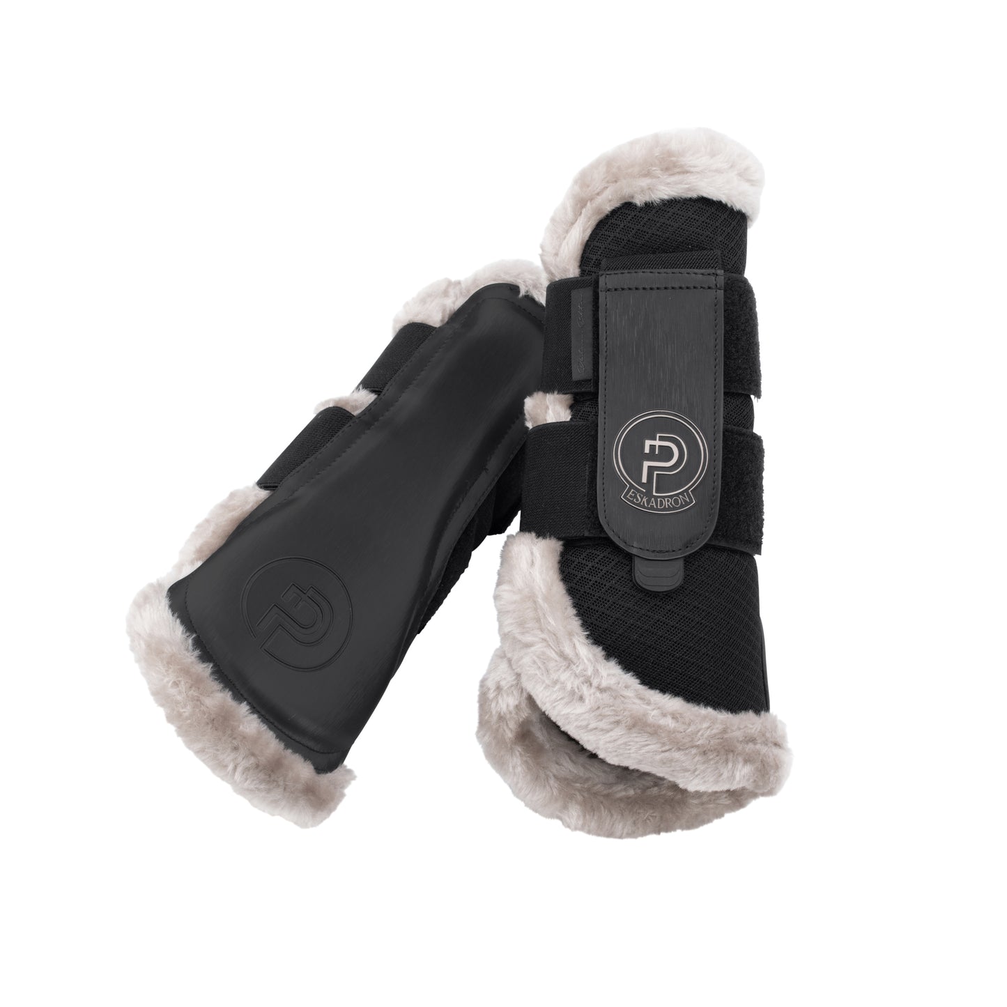 Guêtres Mesh Faux fur - Eskadron platinum 25