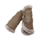 Guêtres Mesh Faux fur - Eskadron platinum 25