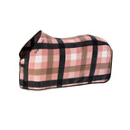Chemise sweat rug Fleece check, rose-smoky taupe - Eskadron platinum 25