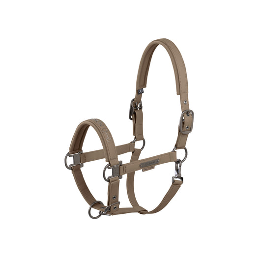 Licol Faux Leather double pin  - Eskadron platinum 25