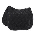 Crystal velvet saddle pad - Eskadron platinum 25