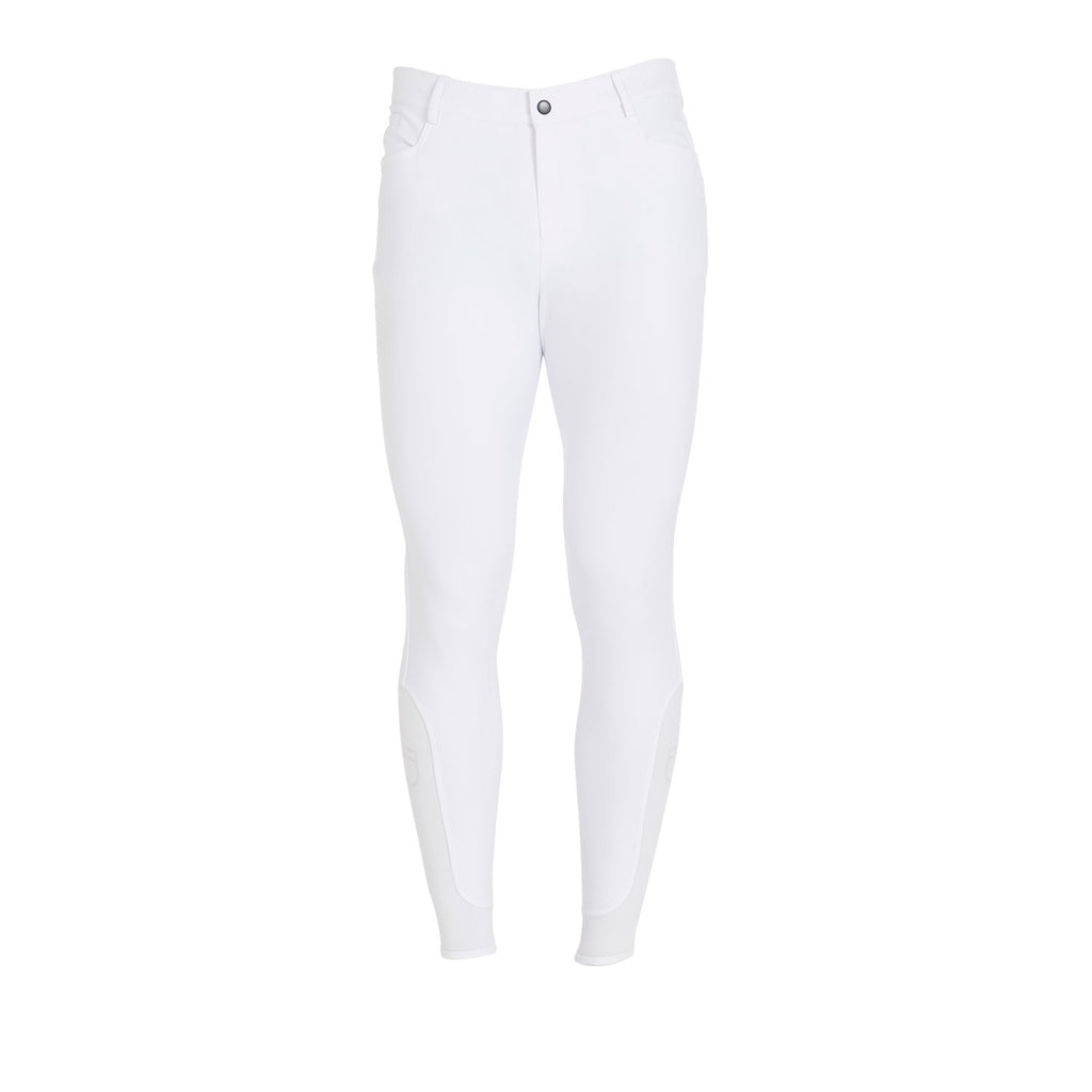 Pantalon hommes, genoux trop, blanc - Equestro