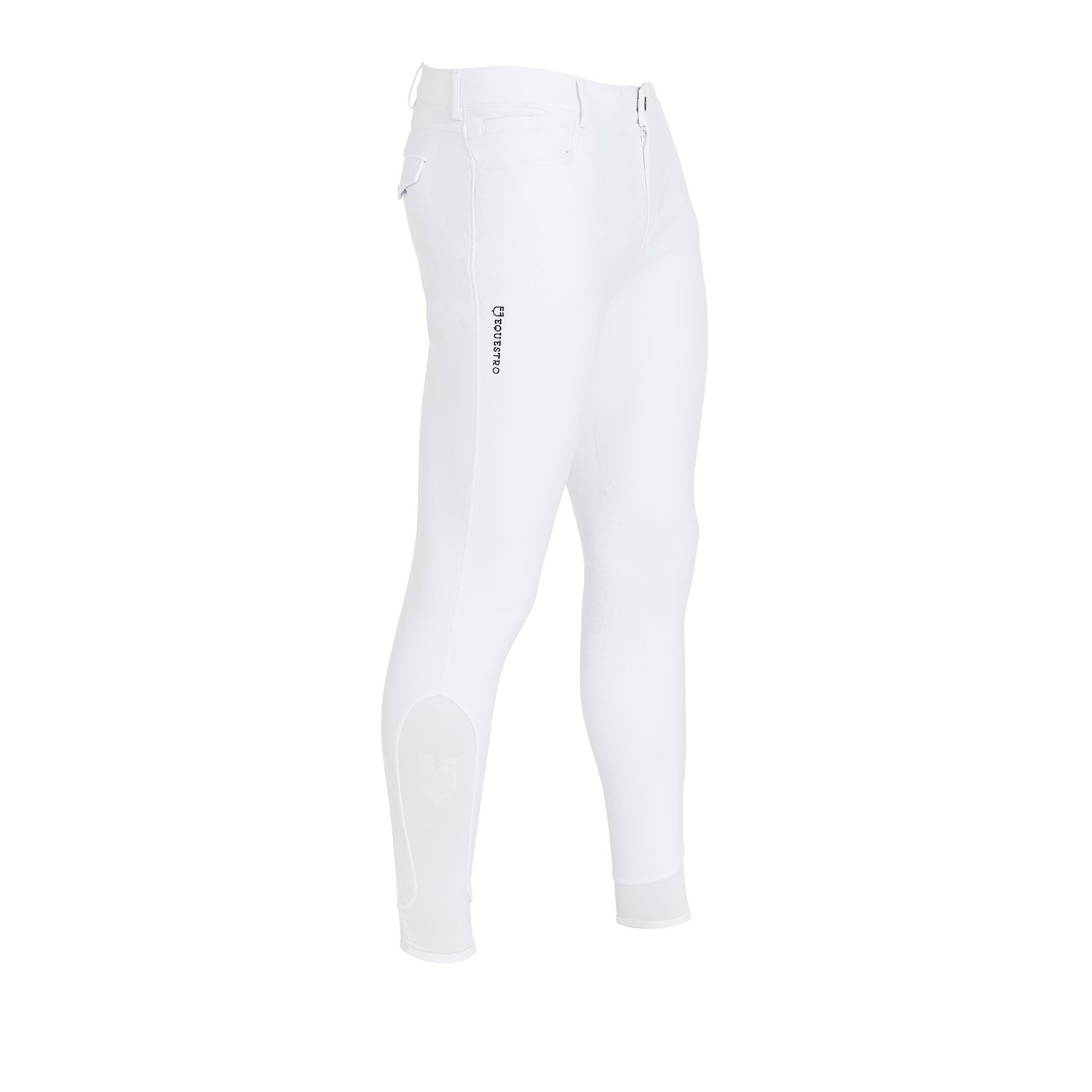 Pantalon hommes, genoux trop, blanc - Equestro