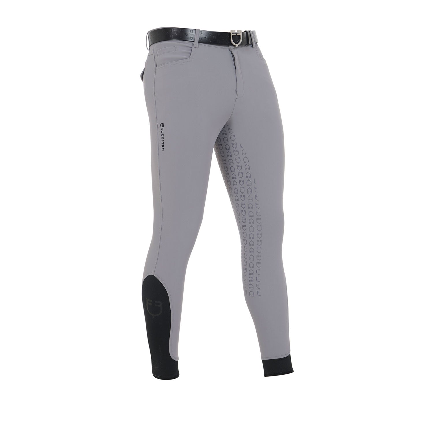 Pantalon hommes Aria full grip, Frost grey - Equestro