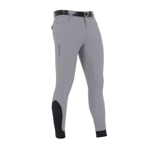 Pantalon hommes full grip, Frost grey - Equestro