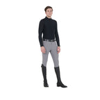Pantalon hommes Aria full grip, Frost grey - Equestro
