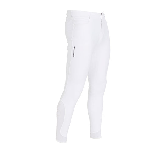 Pantalon hommes full grip, Blanc - Equestro