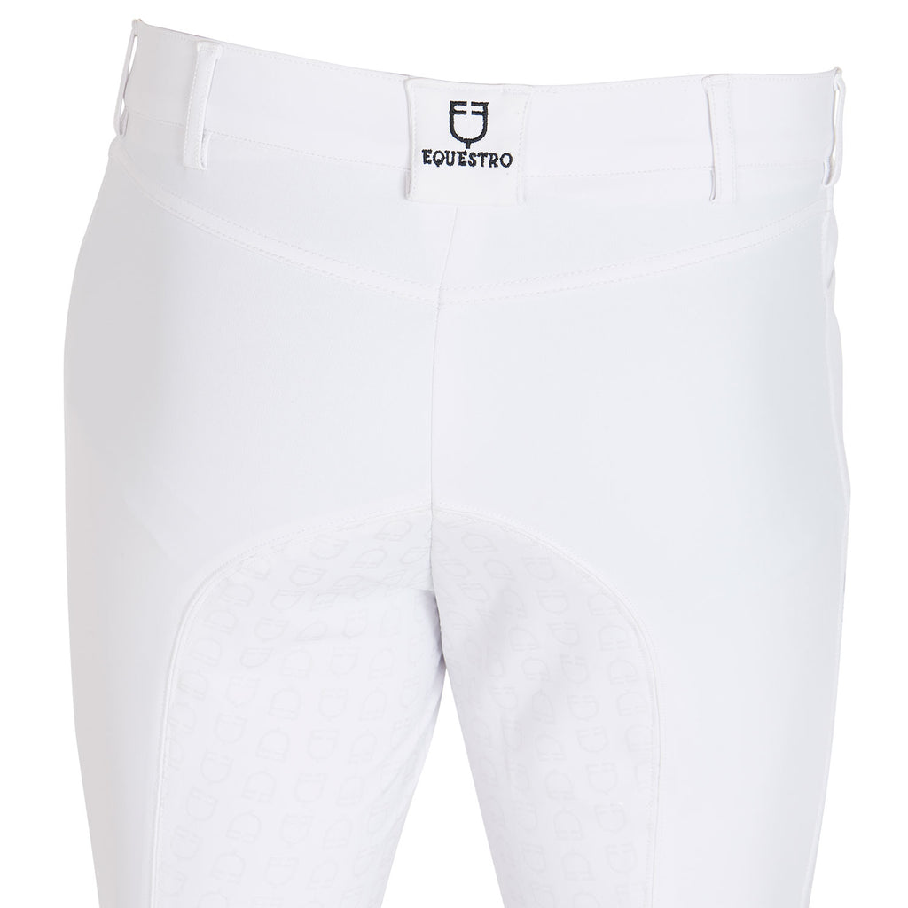 Pantalon hommes full grip, Blanc - Equestro