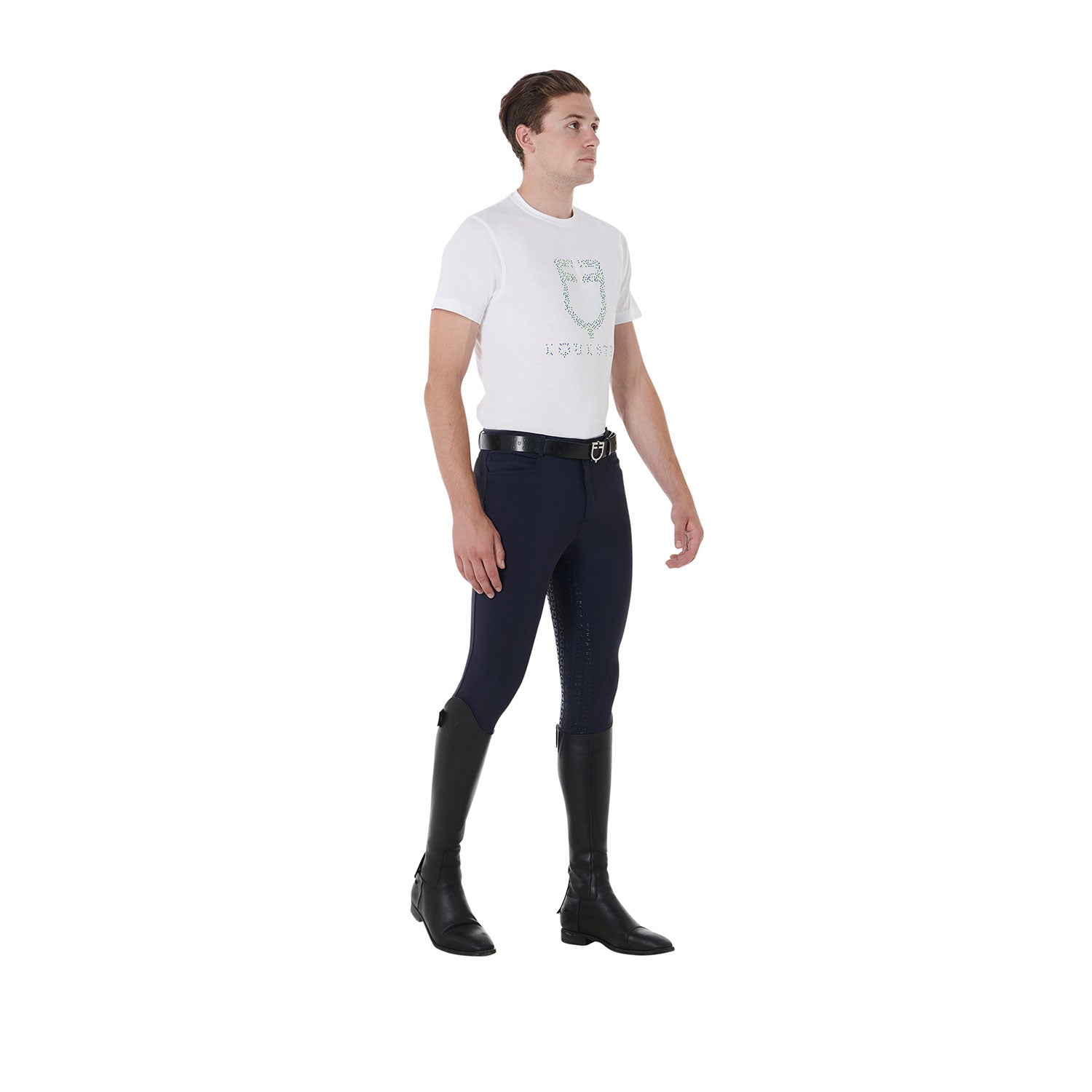 Pantalon Aria hommes full grip, Navy - Equestro