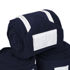 Bandes de polo, Navy / White - Equestro