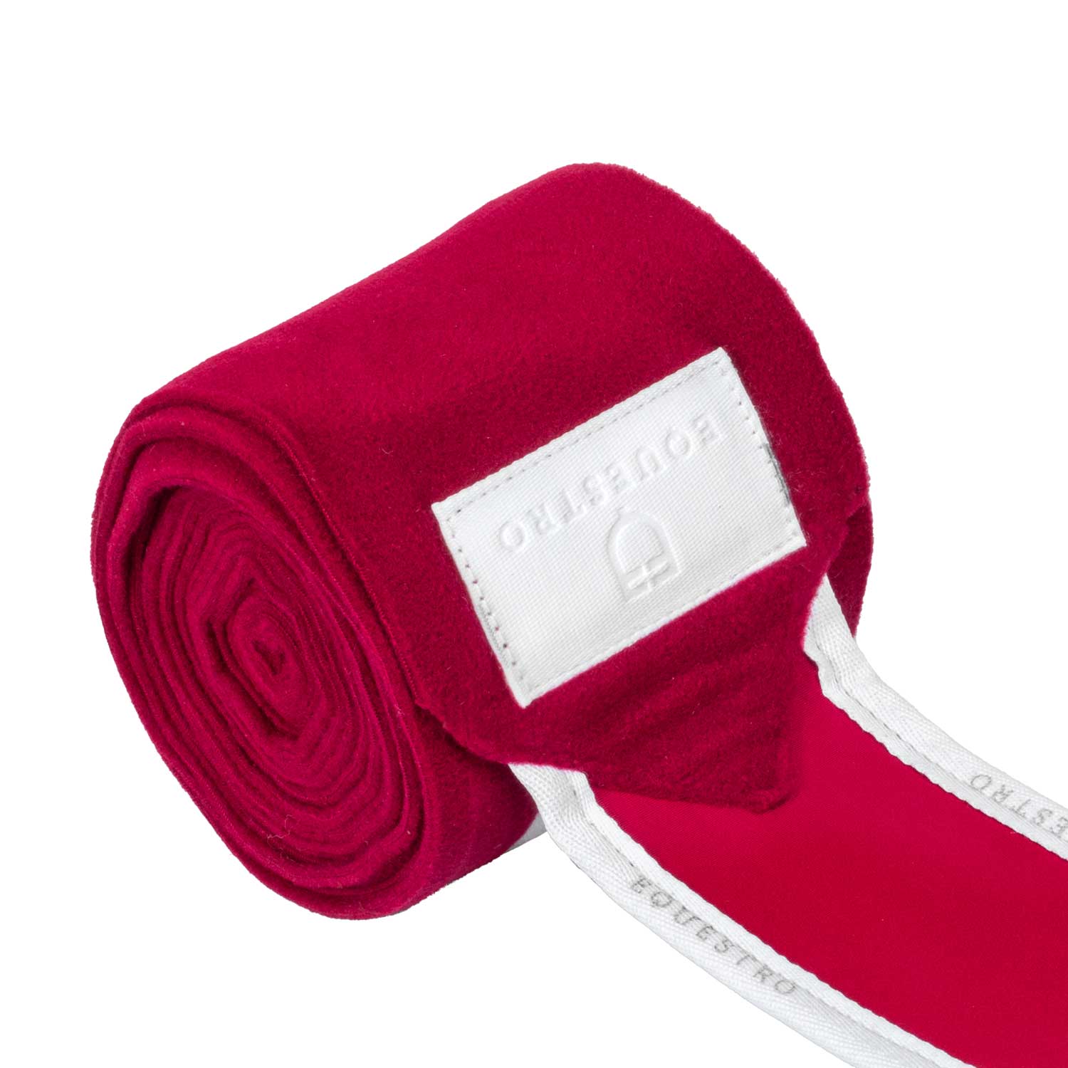 Bandes de polo, Wine / White - Equestro