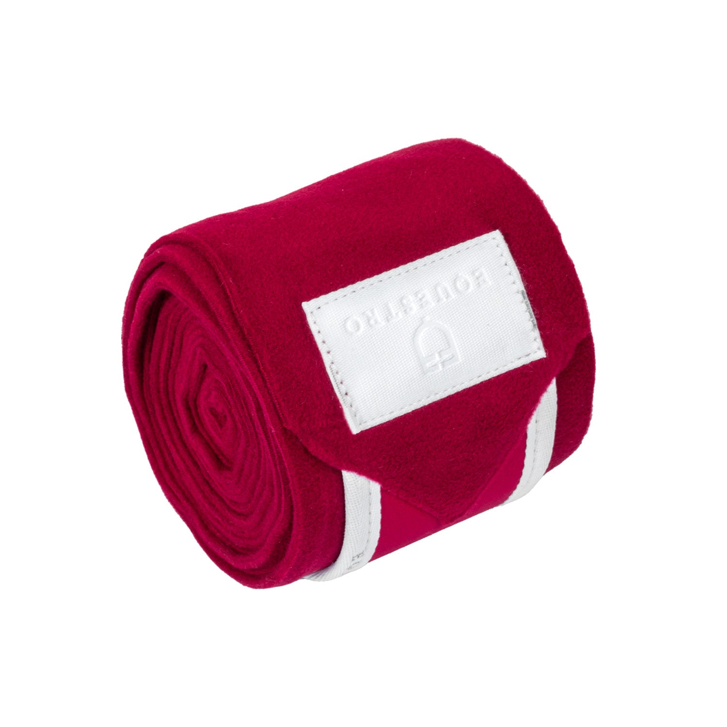 Bandes de polo, Wine / White - Equestro