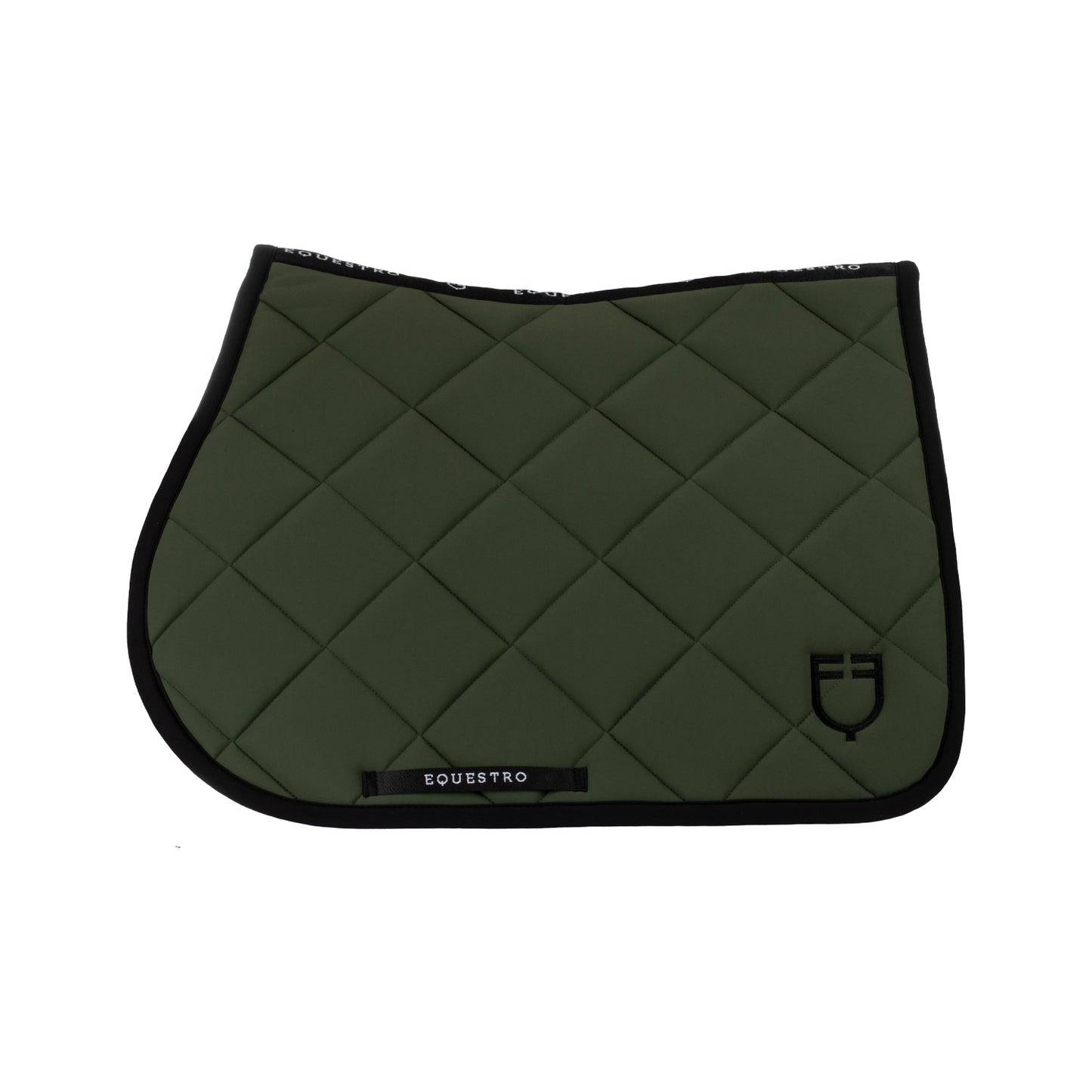 Tapis de selle Duffel bag, édition black line - Equestro Spring / Summer 25