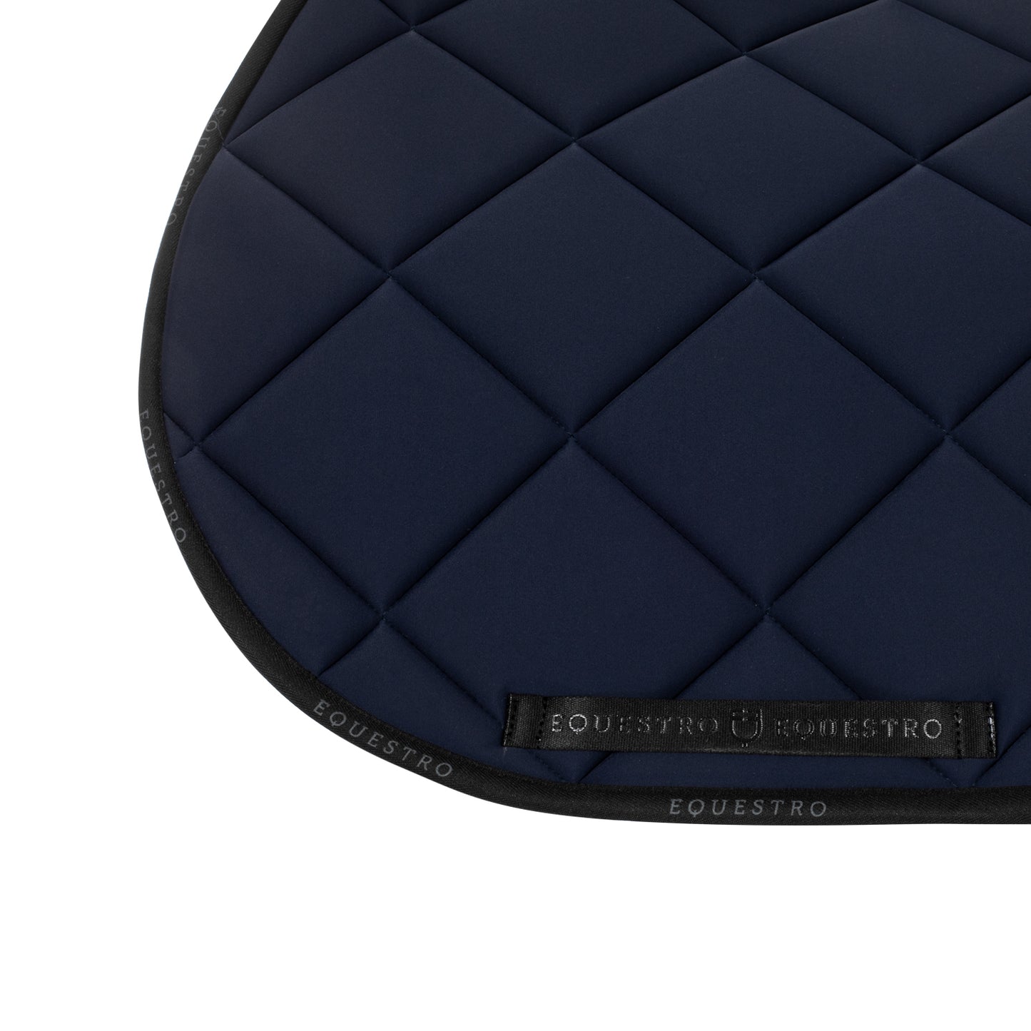 Tapis de selle Technical Fabric, Navy / Black - Equestro