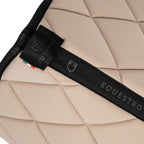 Tapis de selle Technical Fabric dressage, Sand / Black - Equestro