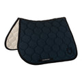 Tapis de selle matelassé, Navy - Equestro Spring / Summer 25
