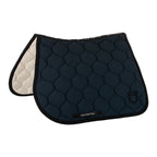 Tapis de selle matelassé, Navy - Equestro Spring / Summer 25