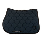 Tapis de selle matelassé, Navy - Equestro Spring / Summer 25