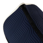 Tapis de selle Wave, Navy Blazer  - Equestro Spring / Summer 25