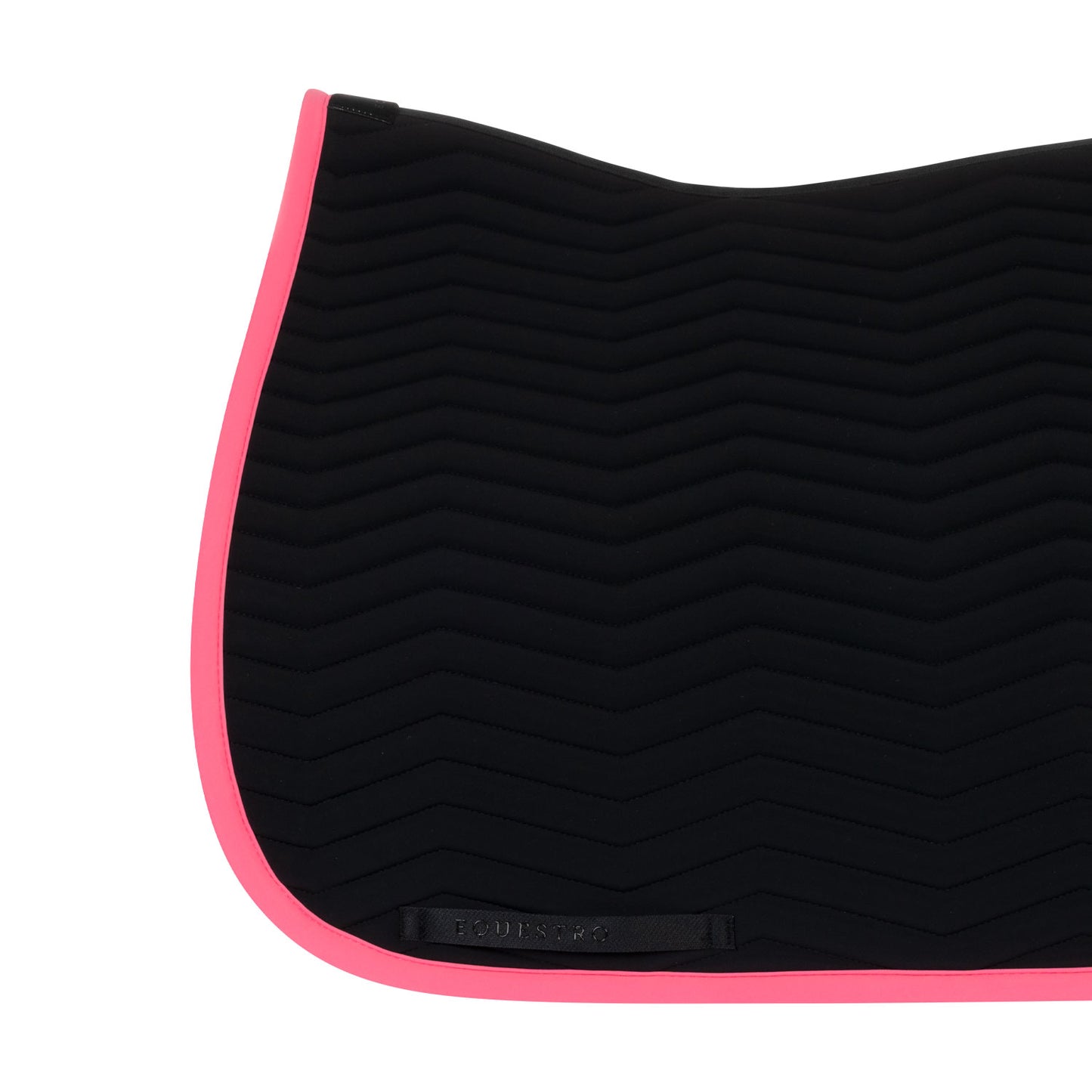 Tapis de dressage Wave, Black / Honey suckle  - Equestro Spring / Summer 25