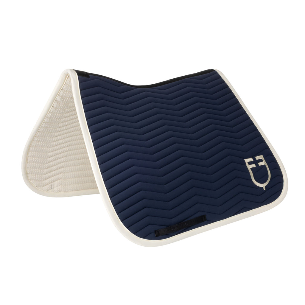 Tapis Wave,  Navy / White  - Equestro Spring / Summer 25