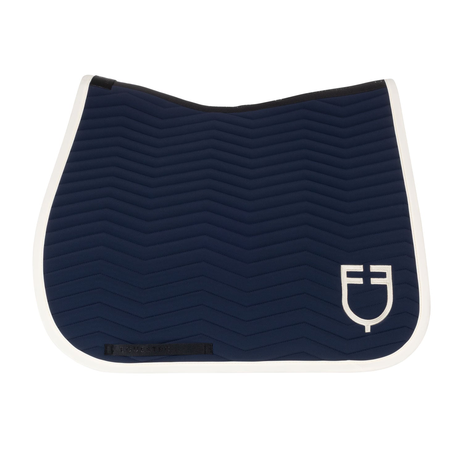 Tapis Wave,  Navy / White  - Equestro Spring / Summer 25