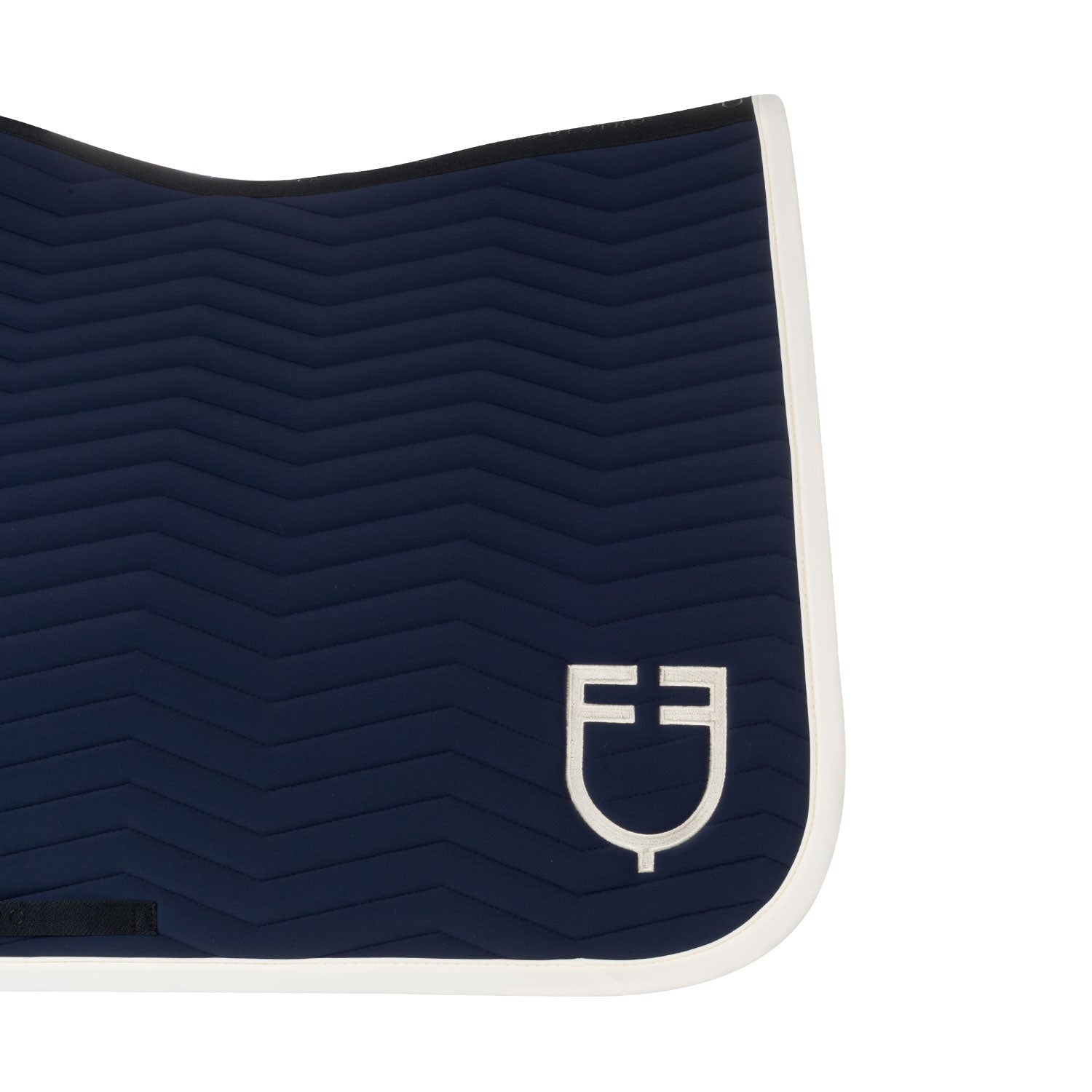 Tapis Wave,  Navy / White  - Equestro Spring / Summer 25
