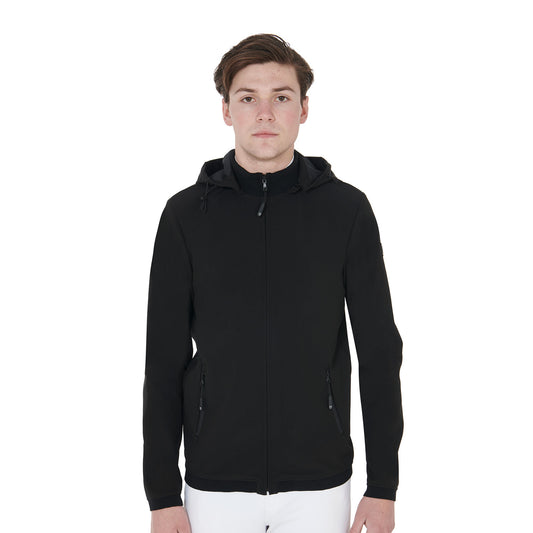 Veste Softshell coupe-vent homme, noir - Equestro