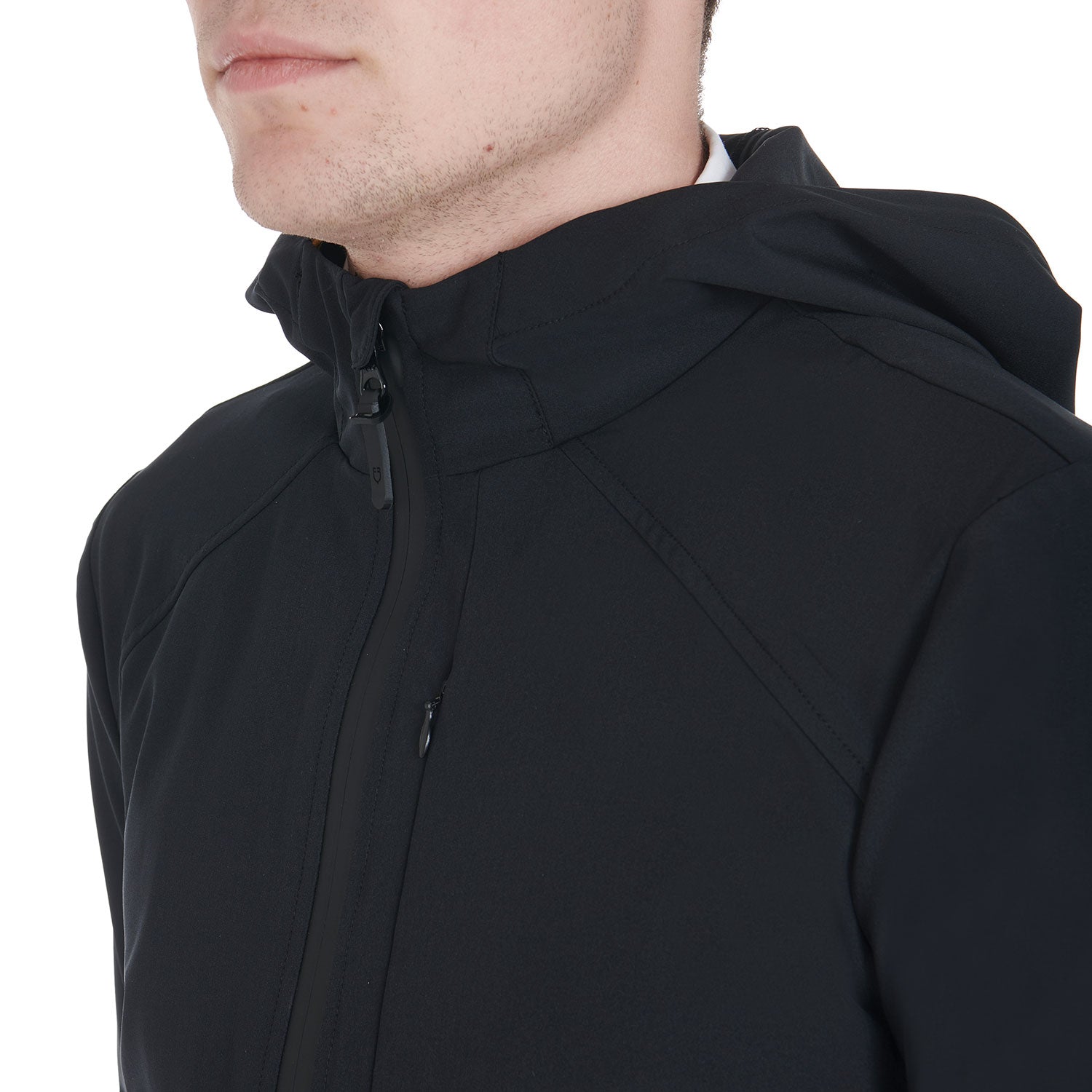 Veste homme technique, black - Equestro Spring / Summer 25