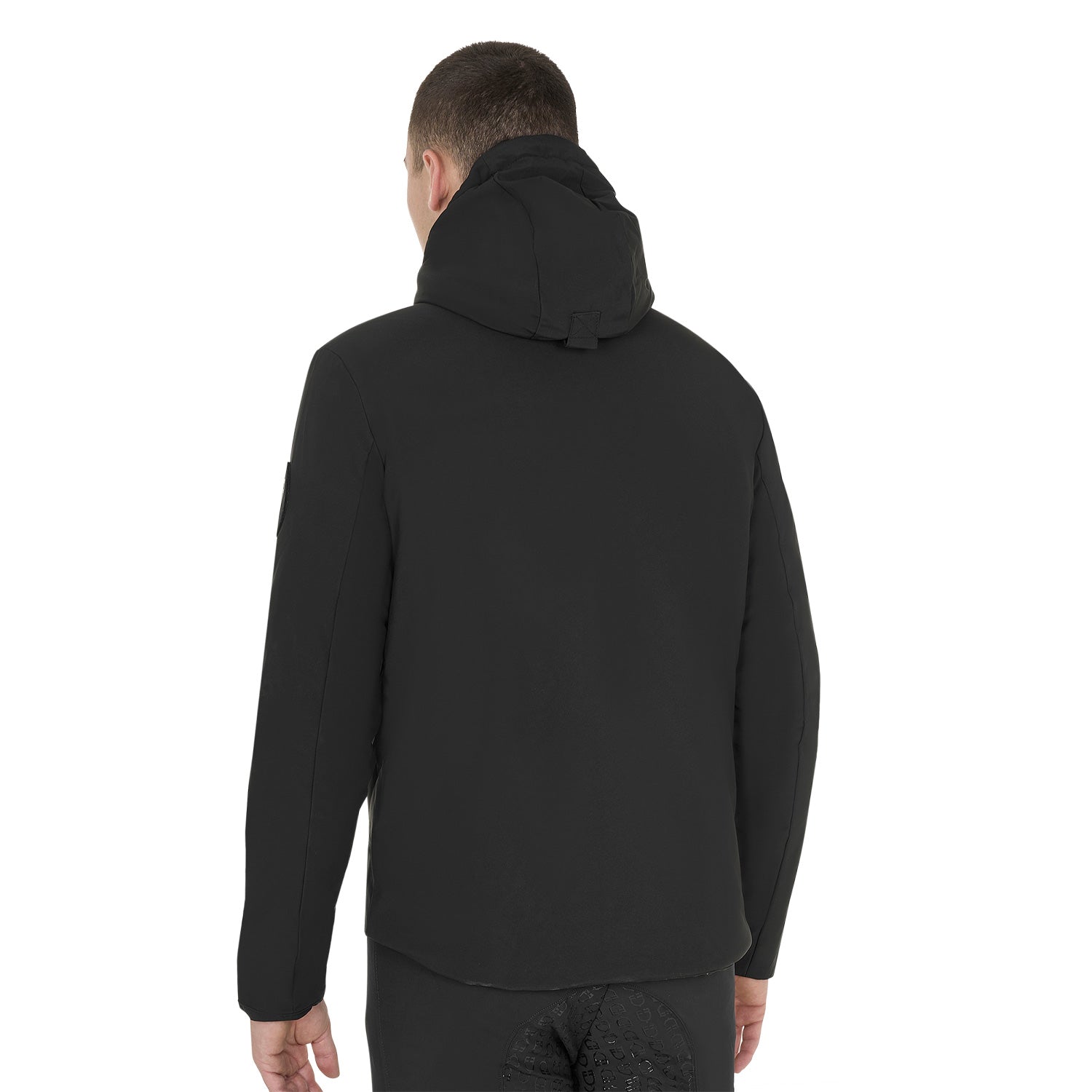Veste imperméable et coupe-vent pour homme, noir - Equestro