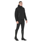 Veste imperméable et coupe-vent pour homme, noir - Equestro